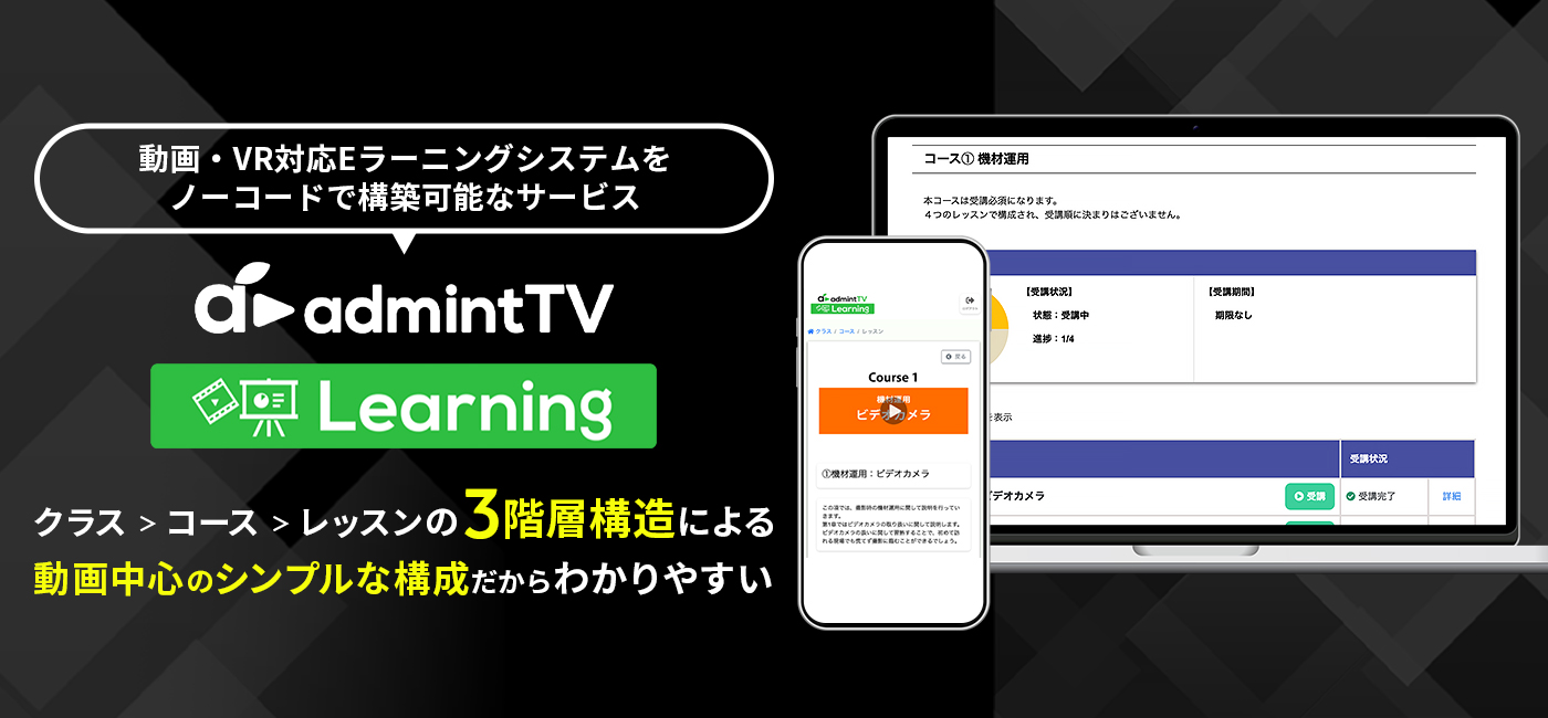 EラーニングシステムadmintTV Learning